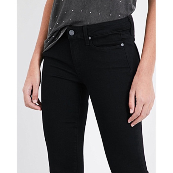 PAIGE Skyline Ankle Skinny Mid-Rise Jeans - Picture 5 of 6